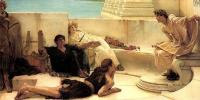 Alma-Tadema, Sir Lawrence - A Reading from Homer